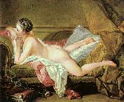 Francois Boucher Nude on a Sofa oil on canvas